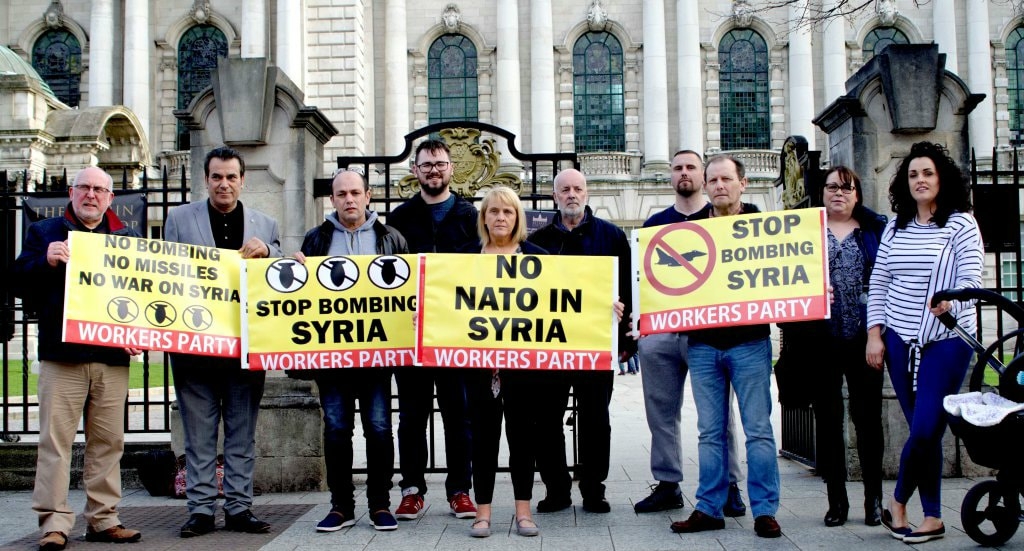 WP Belfast rally for Syria