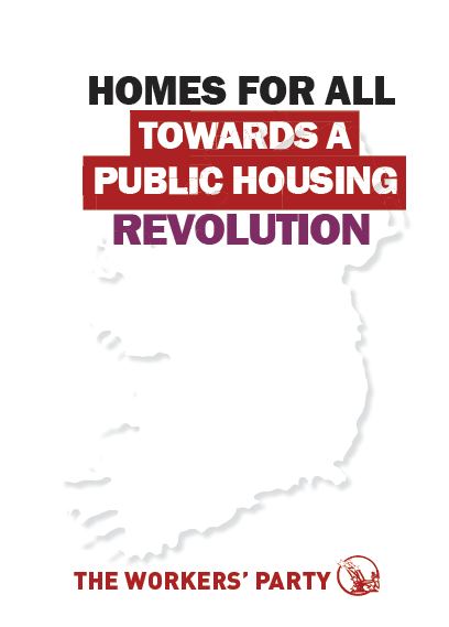Homes for All, Towards a Public Housing Revolution pamphlet cover