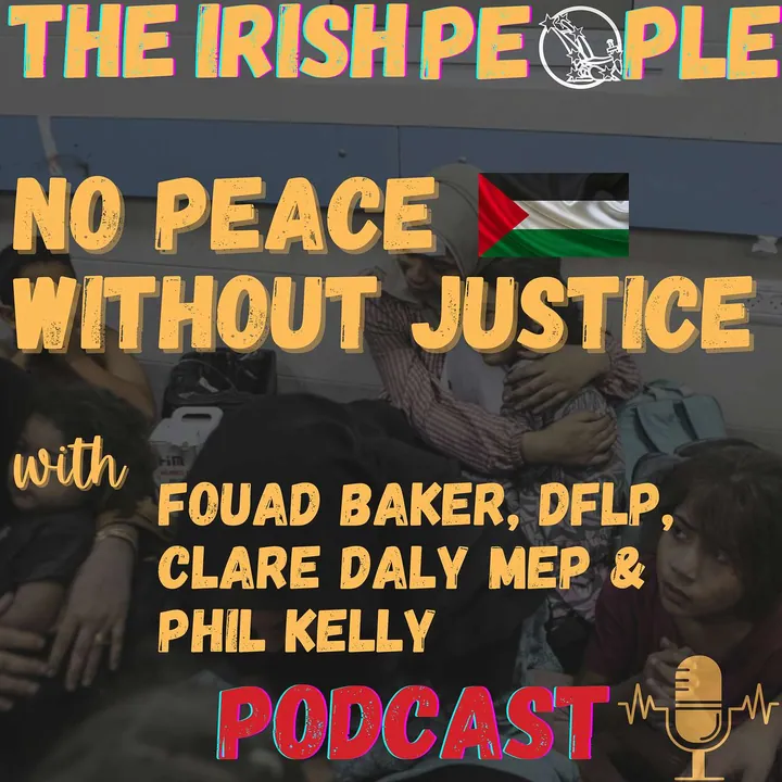 Palestine - No Peace Without Justice episode artwork