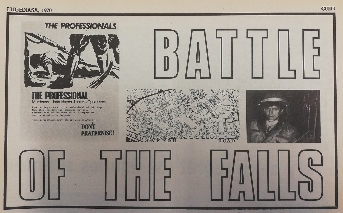 50th Anniversary of the Battle of the Falls Statement from the